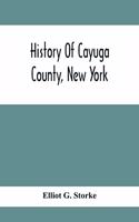 History Of Cayuga County, New York