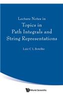 Lecture Notes in Topics in Path Integrals and String Representations