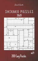 Shikaku Puzzles - 200 Easy Puzzles 20x20 vol.9