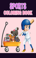 Sports Coloring Book
