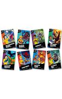 Project X Alien Adventures: Dark Red Book Band, Oxford Levels 17-18: Dark Red Book Band, Mixed Pack of 8