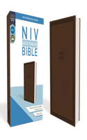 NIV, Value Thinline Bible, Imitation Leather, Brown