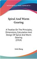 Spiral And Worm Gearing