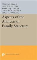 Aspects of the Analysis of Family Structure