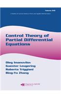 Control Theory of Partial Differential Equations