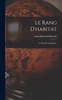 Le rang d'habitat