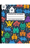 Composition Notebook Cursive Writing Paper