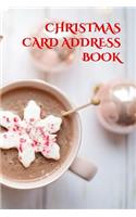 Christmas Card Address Book