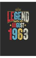 Legend Since August 1963