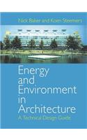 Energy and Environment in Architecture