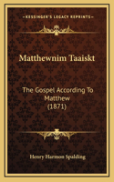 Matthewnim Taaiskt
