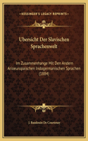 Ubersicht Der Slavischen Sprachenwelt