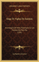 Eloge De Viglius De Zuichem