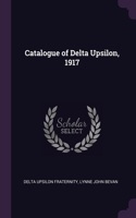 Catalogue of Delta Upsilon, 1917