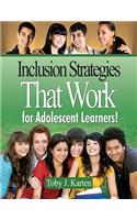 Inclusion Strategies That Work for Adolescent Learners!