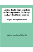 Critical Technology Events in the Development of the Stinger and Javelin Missile Systems