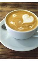 Cafe Latte Journal: 150 Page Lined Notebook/Diary