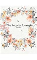 The Poppies Journal - Paper Notebook, Diary & Journal: Volume 1 (Journal 8.5 x 11 inches 100 Pages) by Pico Gifts