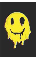 Trippy Smiley Face Funny Psychedelic MDMA Melting