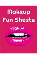 Makeup Fun Sheets