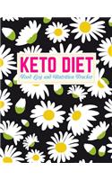 Keto Diet Food Log and Nutrition Tracker: Handy Daily Ketogenic Meal Planner - Weight Loss Journal and Healthy Living Diary - Low Carb Fitness Tracker and Wellness Notebook - Book Code HB 00