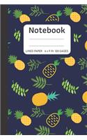 Composition Notebook: Wide Ruled Notebook Lined School Journal: 120 Pages - 6 x 9" - Children Kids Girls Teens Women - Wide Ruled School Composition Books