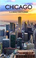 Chicago 5 x 8 Weekly 2020 Planner: One Year Calendar