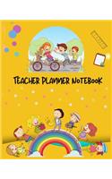 Teacher Planner Notebook: The Ultimate Teacher Lesson Planner - Class Record Books & Teacher Planners, Lesson Planner For Teachers (Academic Year Lesson Plan And Record Book)