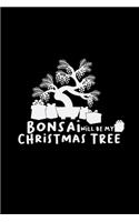 Bonsai christmas tree