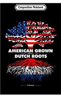 Composition Notebook: Holland Dutch Family Tree Roots Flags Journal/Notebook Blank Lined Ruled 6x9 100 Pages