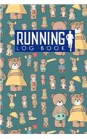 Running Log Book: Run Logger, Running Diary Template, Running Schedule, Track Distance, Time, Speed, Weather, Calories & Heart Rate(85 Running Log Books)