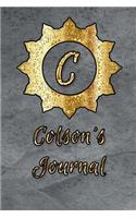Colson's Journal