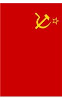 Soviet Union Flag Notebook: College Ruled -120 Pages - 6 X 9 (Journal, Diary, Composition, Writing Tablet)