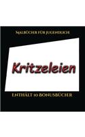 Malbücher für Jugendliche (Kritzeleien): Dieses Buch besteht aus 50 Malblätter, die zum Ausmalen, Einrahmen und/oder Meditieren verwendet werden können: Dieses Buch kann fotokopiert, gedruc