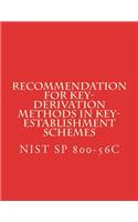 Recommendation for Key-Derivation Methods in Key-Establishment Schemes