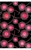 Journal Notebook Watercolor Dandelions Pattern 7