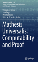 Mathesis Universalis, Computability and Proof