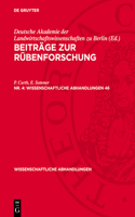 Beiträge Zur Rübenforschung. Nr. 4