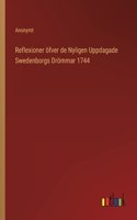 Reflexioner öfver de Nyligen Uppdagade Swedenborgs Drömmar 1744