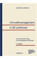 Umweltmanagement in 22 Lektionen