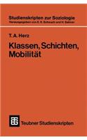 Klassen, Schichten, Mobilität