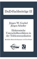 Elektronische Unterschriftsverfahren in Der Telekommunikation