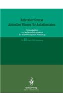 Aktuelles Wissen Für Anästhesisten
