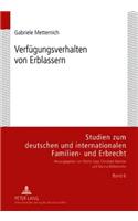 Verfuegungsverhalten Von Erblassern