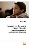 Konzept für Semantic E-Mail Client in Unterricht/Schule