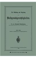 Die Ablösung und Regelung der Waldgrundgerechtigkeiten