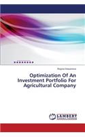 Optimization of an Investment Portfolio for Agricultural Company