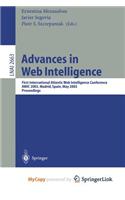 Advances in Web Intelligence