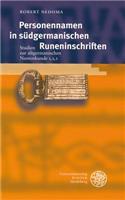 Personennamen in Sudgermanischen Runeninschriften