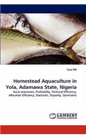 Homestead Aquaculture in Yola, Adamawa State, Nigeria
